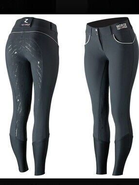 NWT Horze Nordic Performance Woman Silicone Breeches Woman's Size 24